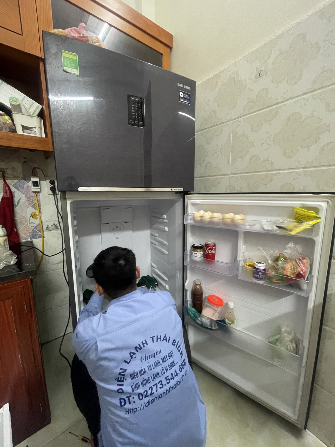 Nạp ga tủ lạnh tại Thái Bình