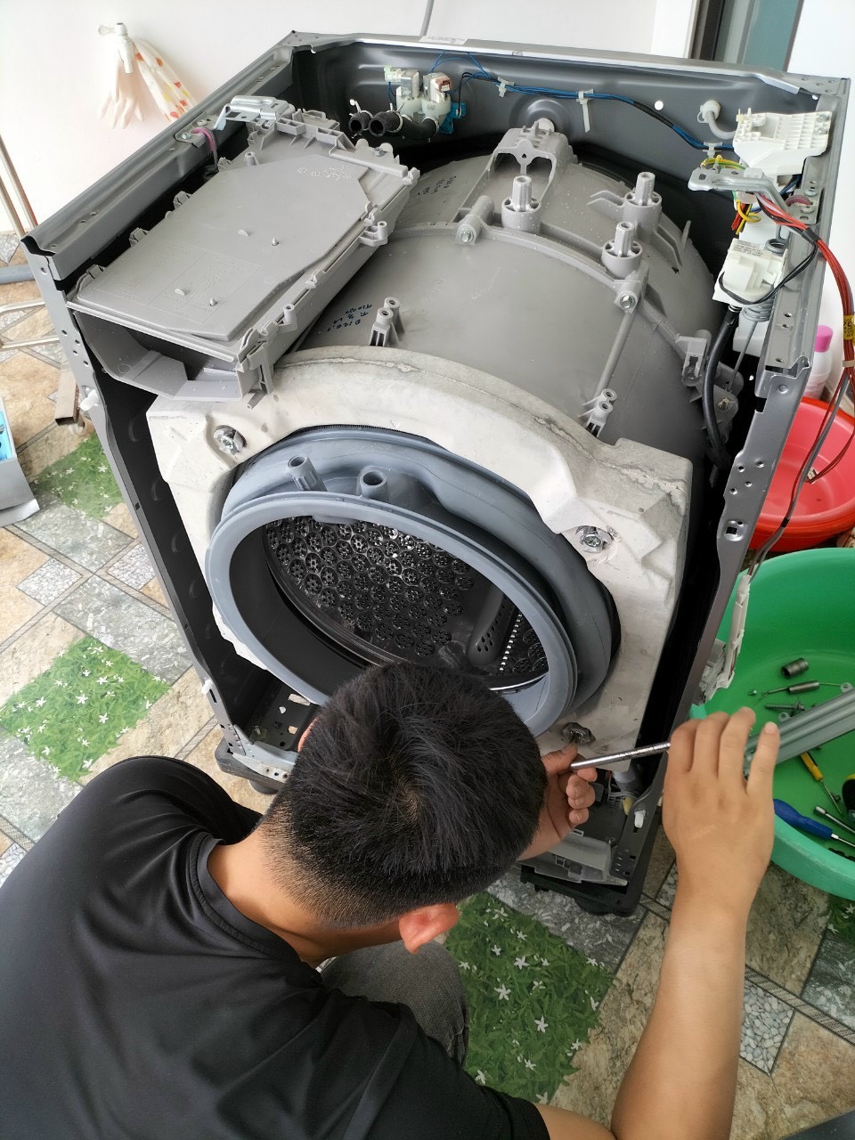Các bước sửa máy giặt ở Thái Bình của Điện lạnh Thái Bình