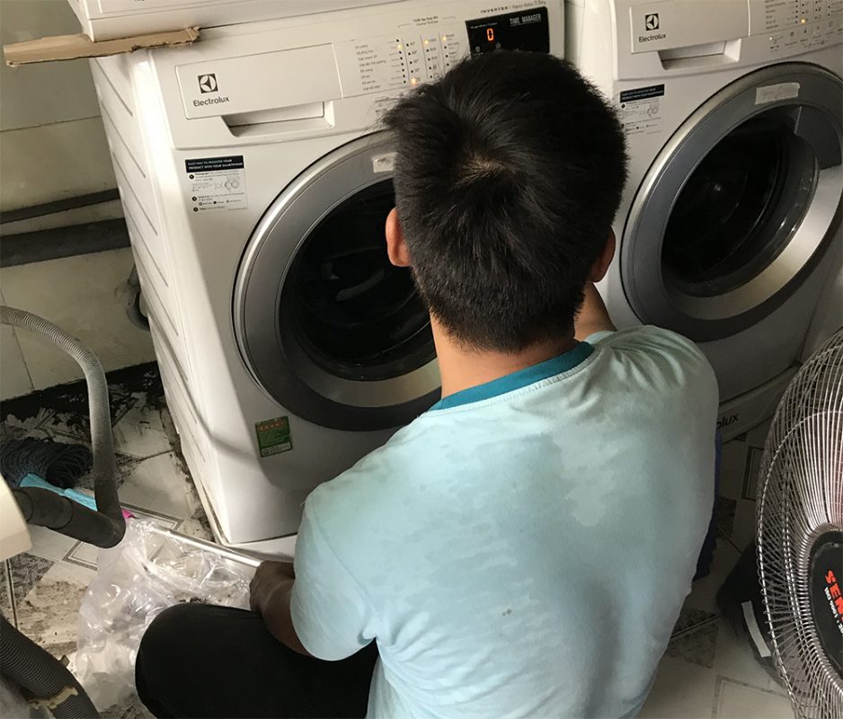 Dịch vụ sửa chữa máy giặt Thái Bình tại đơn vị giặt là Thái Bình