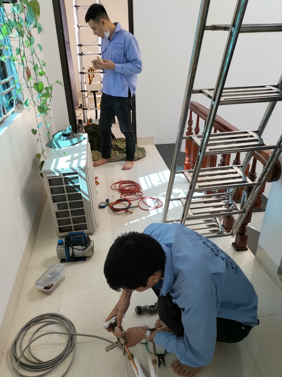 Quy trình sửa điều hòa tại nhà của Điện lạnh Thái Bình